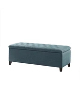 Shandra Tufted Top Storage Bench