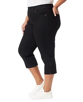 Gloria Vanderbilt Plus Shape-Effect High-Rise Capri Jeans