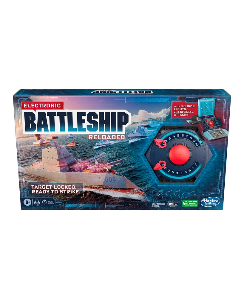 Hasbro Electronic Battleship Reloaded Board Game