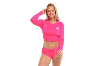 Body Glove Women's Let It Be Crop Rashguard