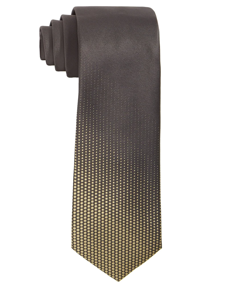 Tayion Collection Men's Brown Gradient Tie