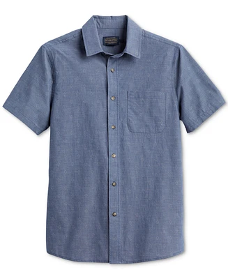 Pendleton Men's Colfax Chambray Short Sleeve Button-Front Shirt