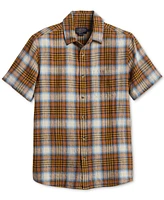 Pendleton Men's Dawson Plaid Short Sleeve Button-Front Shirt
