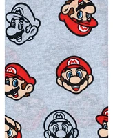 Nintendo Mario Big Boys Poly Pajama Set, 2 Pc