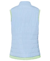 Olsen 2-in-1 Reversible Quilted Vest Coat