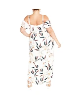 Plus Sweet Orchid Maxi Dress