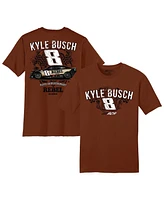 Men's Richard Childress Racing Team Collection Brown Kyle Busch Rebel Bourbon Car T-shirt