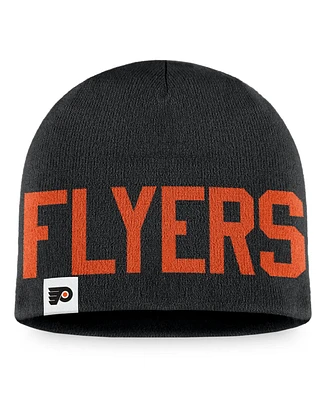 Men's Fanatics Black Philadelphia Flyers 2024 Nhl Stadium Series Knit Hat