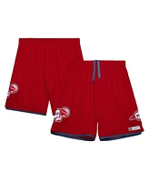 Men's Mitchell & Ness Red AND1 Mixtape Mesh Shorts