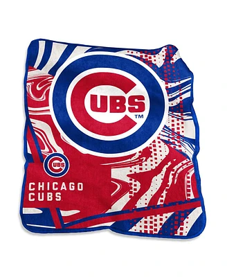 Chicago Cubs 50" x 60" Swirl Raschel Throw Blanket