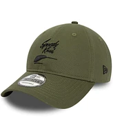 Men's New Era Olive McLaren F1 Team Kiwi 9TWENTY Adjustable Hat