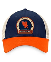 Men's Top of the World Navy Auburn Tigers Refined Trucker Adjustable Hat