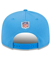 Men's New Era Powder Blue Los Angeles Chargers 2023 Nfl Training Camp 9FIFTY Snapback Hat