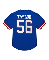 Men's Mitchell & Ness Lawrence Taylor Royal New York Giants Retired Player Name and Number Mesh Top