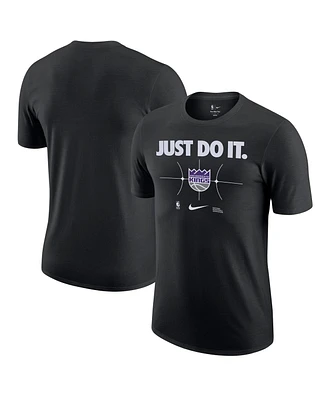Men's Nike Black Sacramento Kings Just Do It T-shirt