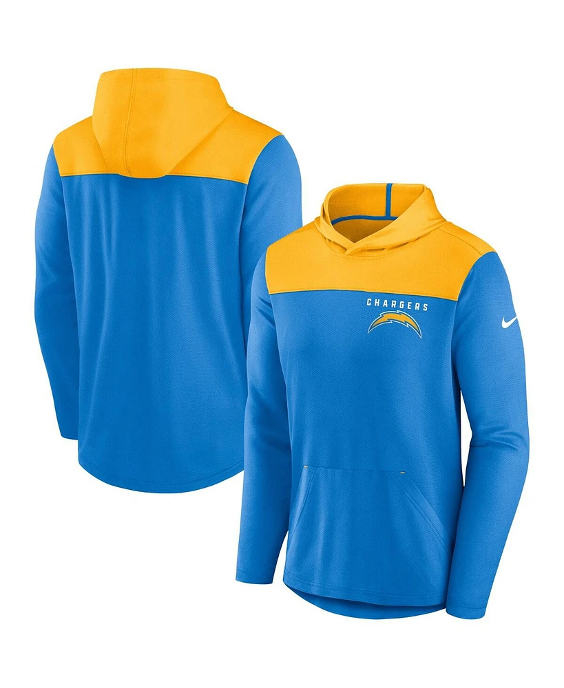 Men's Nike Powder Blue Los Angeles Chargers Fan Gear Pullover Hoodie