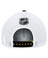 Men's Fanatics Gold Pittsburgh Penguins Authentic Pro Rink Trucker Adjustable Hat