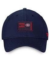 Men's Fanatics Navy Montreal Canadiens Authentic Pro Training Camp Flex Hat