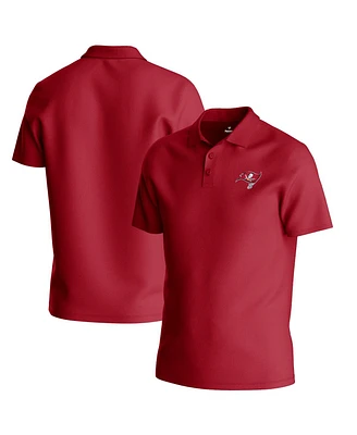 Men's Red Tampa Bay Buccaneers Big and Tall Birdseye Polo Shirt