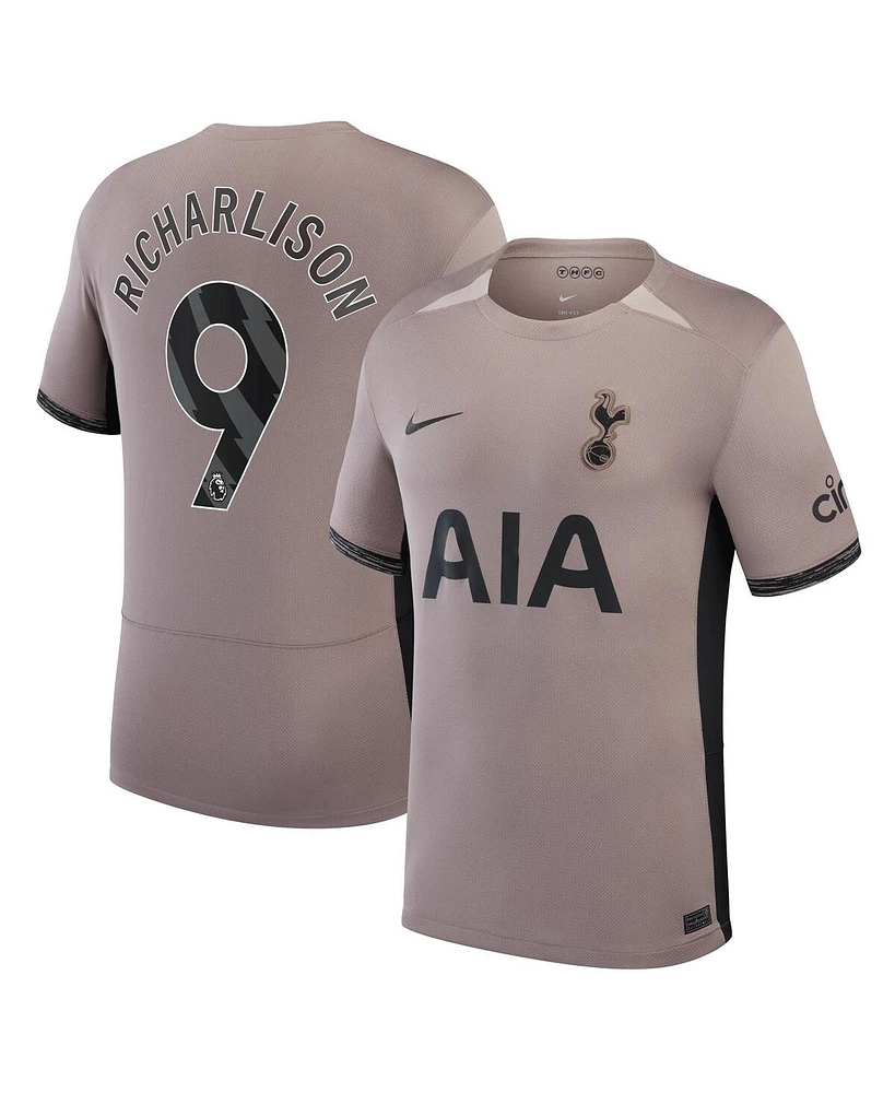 Men's Nike Richarlison Tan Tottenham Hotspur 2023/24 Third Stadium Replica Player Jersey