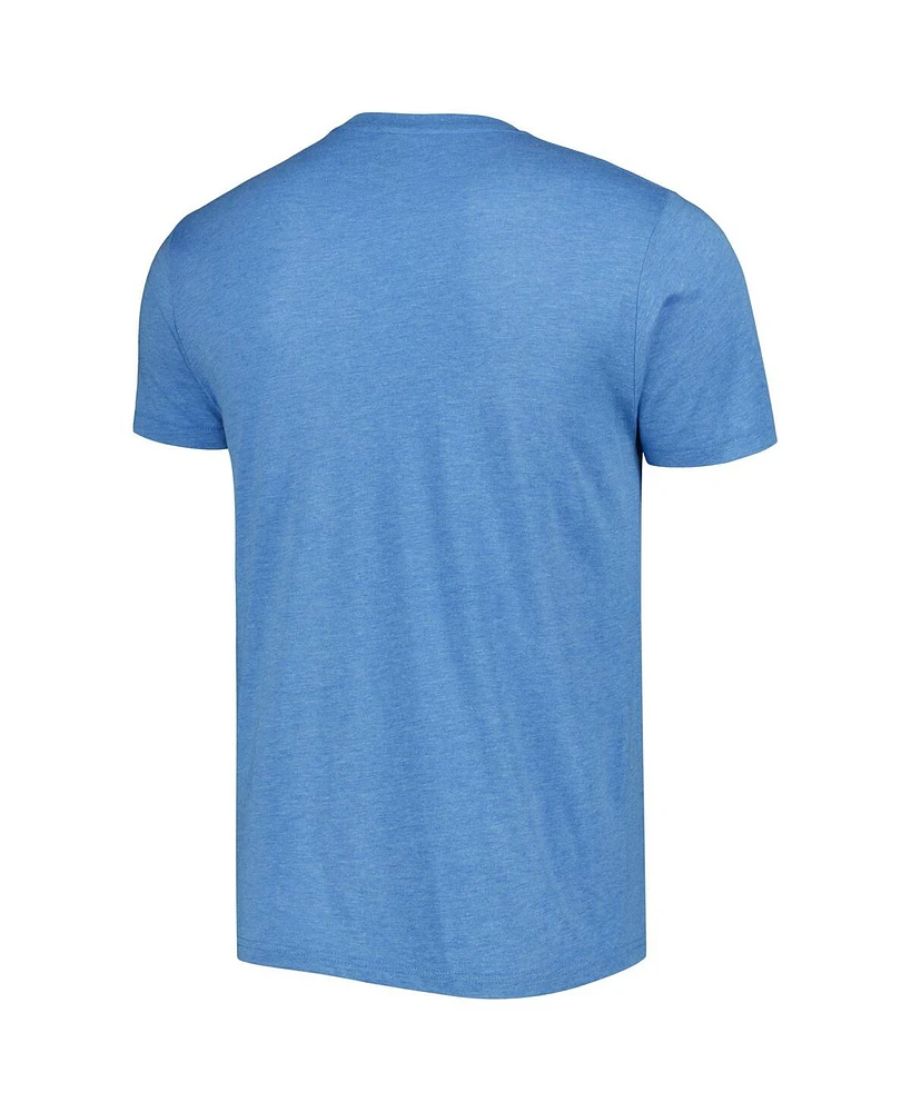Men's Homage Tyrese Haliburton & Bennedict Mathurin Light Blue Indiana Pacers Nba Jam Tri-Blend T-shirt