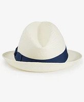 Scala Men's Diamond Crown Solid Band Fedora
