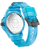 Philipp Plein Unisex The Skull Scuba Duba Silicone Strap Watch 44mm