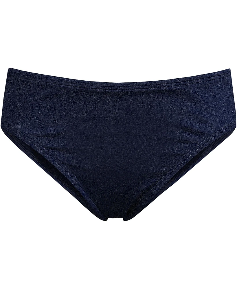 Lands' End Girls Chlorine Resistant Bikini Swim Bottoms