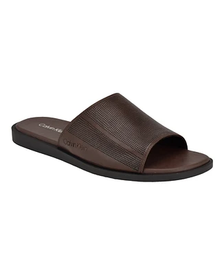 Calvin Klein Men's Espar Casual Slip-On Sandals