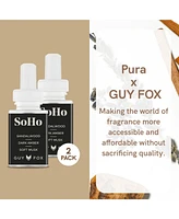 Pura Guy Fox Home Scent Refill - SoHo - Smart Home Air Diffuser Fragrance - Up to 120-Hours of Premium Fragrance per Refill