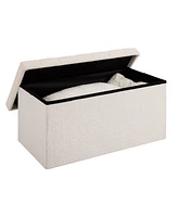 Seville Classics Storage Bench Ottoman