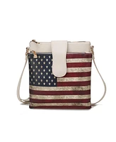 Mkf Collection Josephine Patriotic Crossbody Bag by Mia K