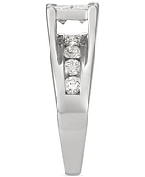 Diamond Princess Quad Channel Bridal Set (2 ct. t.w.) in 14k White Gold