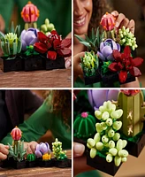 Lego Icons 10309 Succulents Botanical House Plants Adult Toy Building Set
