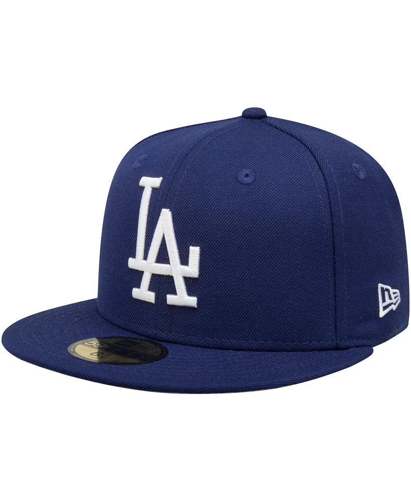 Men's New Era Navy Los Angeles Dodgers Cooperstown Collection Wool 59FIFTY Fitted Hat