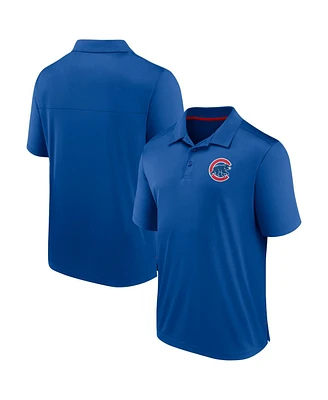 Men's Fanatics Royal Chicago Cubs Fitted Polo Shirt