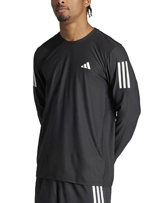 adidas Men's Own The Run Moisture-Wicking Long-Sleeve T-Shirt