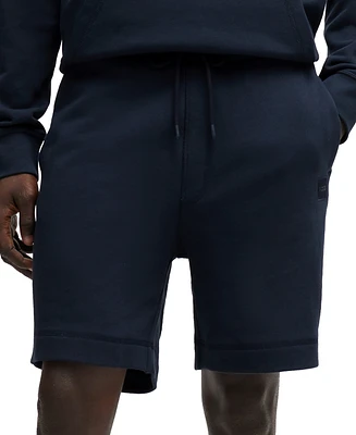 Boss by Hugo Men's Logo Badge Regular-Fit Shorts
