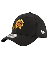 Men's New Era Black Phoenix Suns Logo 39THIRTY Flex Hat