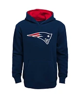 Big Boys Navy New England Patriots Prime Pullover Hoodie