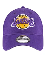 Men's New Era Purple Los Angeles Lakers Team 2.0 9TWENTY Adjustable Hat