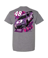 Men's Hendrick Motorsports Team Collection Heather Charcoal Alex Bowman Ally T-shirt