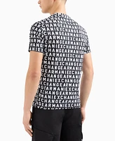 A|X Armani Exchange Men's Regular-Fit Logo Graphic T-Shirt