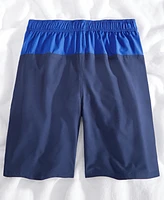 Nike Men's Contend Water-Repellent Colorblocked 9" Swim Trunks