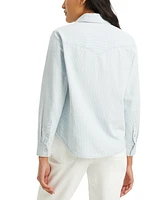 Levi's Women's The Ultimate Western Cotton Denim Shirt