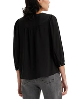 Levi's Women's Halsey 3/4-Sleeve Blouse