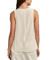 Lucky Brand Women's Sandwash V-Notch Sleeveless Top