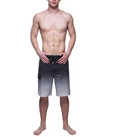 Rokka&Rolla Men's 9" No Liner Board Shorts Elastic Waist Quick Dry Swim Trunks