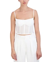 Bcbg New York Women's Cropped Bustier Top