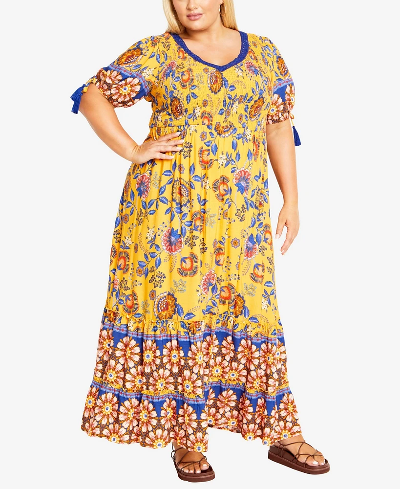 Avenue Plus Size Eva Maxi Dress